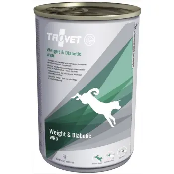 TROVET WRD Weight & Diabetic Dla Psa Puszka 400g