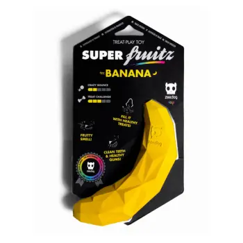 ZEE DOG Zabawka Dla Psa Super Banan