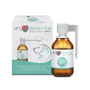 JM SANTE Polisept Vet Protector Jama Ustna Spray 30ml