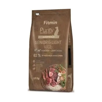 Fitmin Purity Rice Senior&Light Venison&Lamb 12kg