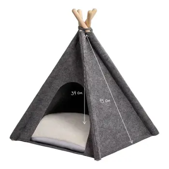 Brands Factory Sp. z o.o. MYANIMALY Tipi Filc S - Ecru