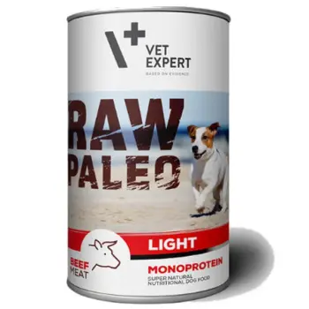 VETEXPERT Raw Paleo Light Adult Beef 400g