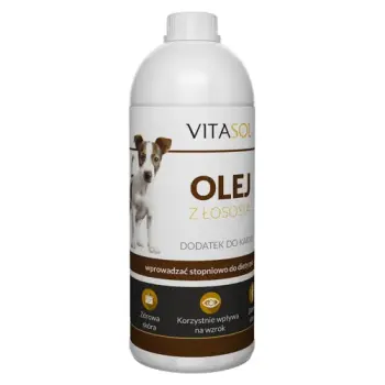 VITASOL Olej Z Łososia Dla Psa 100ml