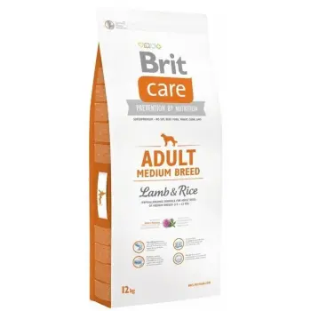 Brit Care Adult Medium Breed Lamb & Rice 12kg + 2kg