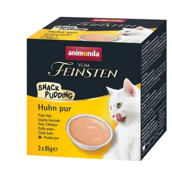 ANIMONDA Cat Vom Feinsten Snack Pudding Kurczak 3x85g