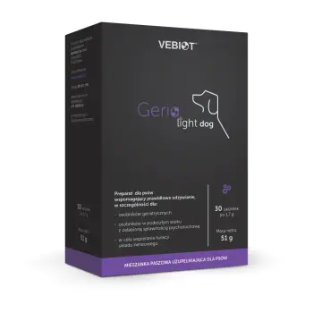 Nutrifarm Sp. Z O.o. Vebiot Geria-Light Dog 30 Saszetek