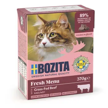 BOZITA Cat Siekana Wołowina W Galaretce 370g