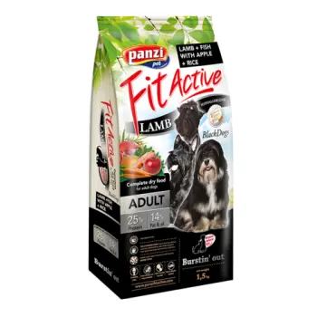 PANZI-PET KFT Fit Active Black Dogs 1,5kg