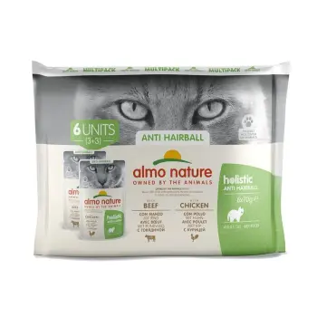 ALMO NATURE Holistic Anti Hairball Multipack 6x70g