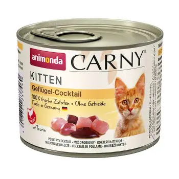 Animonda Cat Carny Kitten Koktajl Drobiowy 200g