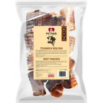 PETNER Naturalny Gryzak Psa Tchawica Wołowa 100g