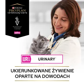 PURINA Pro Plan Veterinary Diets UR Urinary Cat Indyk 195g