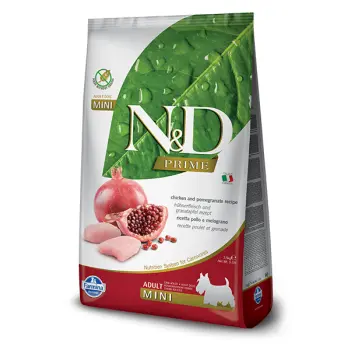 Farmina N&D Prime Canine Adult Mini Chicken&Pomegranate 2,5kg