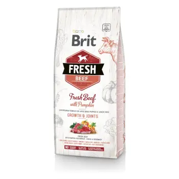 Brit Fresh Beef & Pumpkin Puppy Large Growth & Joints 12kg