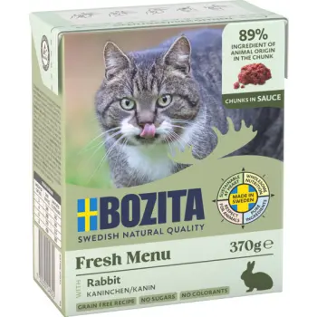 BOZITA Cat Królik W Sosie 370g