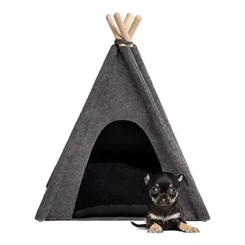 Brands Factory Sp. z o.o. MYANIMALY Tipi Filc S - Czarny