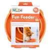 FUN FEEDER -Mini Miska spowalniająca jedzenie pomarańczowa