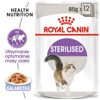 ROYAL CANIN Sterilised W Galaretce 12x85g