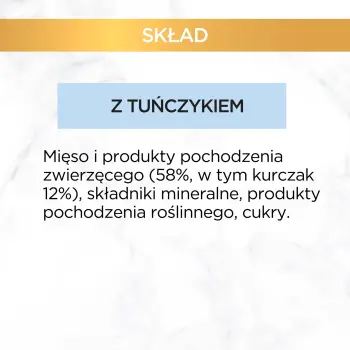 Purina Gourmet Gold mus z tuńczykiem 85g