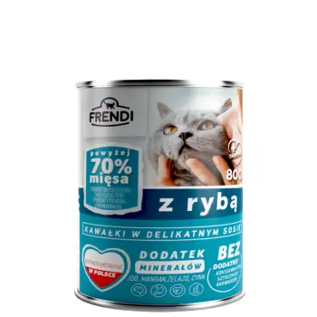 Frendi Kawałki W Delikatnym Sosie Z Rybą 800g