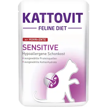 Kattovit Sensitive Kurczak Z Kaczką 85g