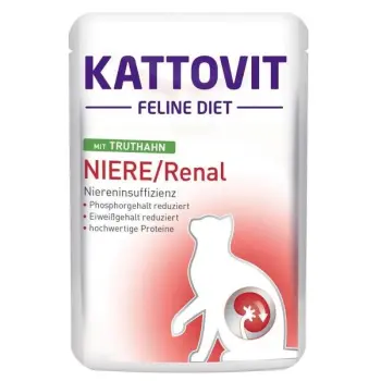 Kattovit Niere/Renal Indyk 85g