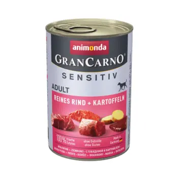 Animonda GranCarno Sensitiv Adult Dog Wołowina I Ziemniaki 800g