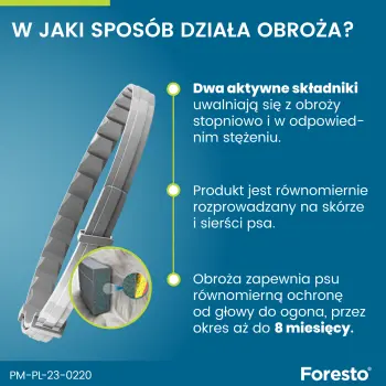 Bayer Foresto Obroża Dla Kotów I Psów 38cm