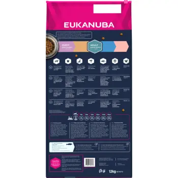 Eukanuba Adult Small&Medium Grain Free Łosoś 12kg