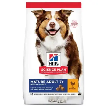 Hill's SP Science Plan Canine Mature Adult 7+ Medium Kurczak 14kg