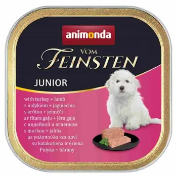 ANIMONDA Dog Vom Feinsten Junior Indyk Z Jagnięciną 150g