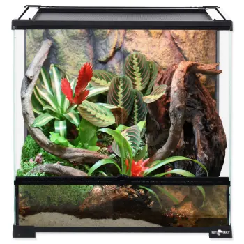 REPTI PLANET Terrarium Szklane 60x45x60cm