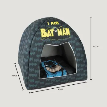 For Fan Pets Budka Dla Psa Batman 40x45cm