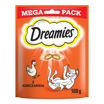 DREAMIES Przysmak Dla Kota Z Kurczakiem 4x180g