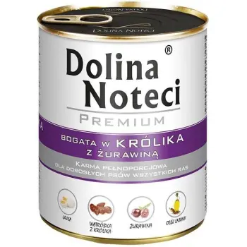 Dolina Noteci Premium Królik Z Żurawiną 800g