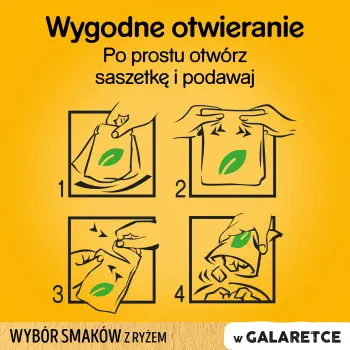 Pedigree Mokra Karma Dla Szczeniąt W Galaretce (Z Kurczakiem I Ryżem, Z Wołowiną I Ryżem) 4x100g