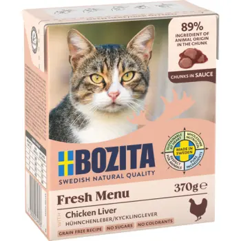 BOZITA Cat Wątróbka Drobiowa W Galaretce 370g