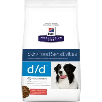 Hill's PD Prescription Diet Canine d/d Łosoś I Ryż 2kg