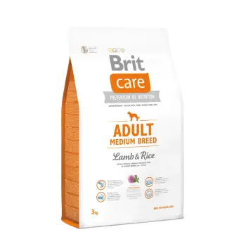 Brit Care Adult Medium Breed Jagnięcina Z Ryżem 3kg