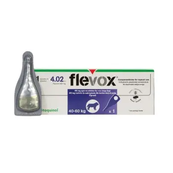 Vetoquinol Flevox XL Na Pchły I Kleszcze Dla Psów 40-60kg 1x4,02ml