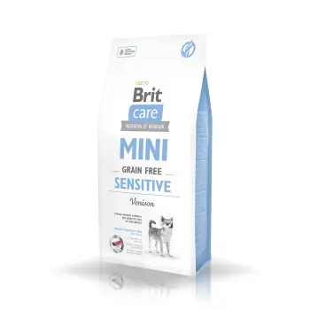 Brit Care Mini Grain-Free Sensitive Z Dziczyzną 2kg