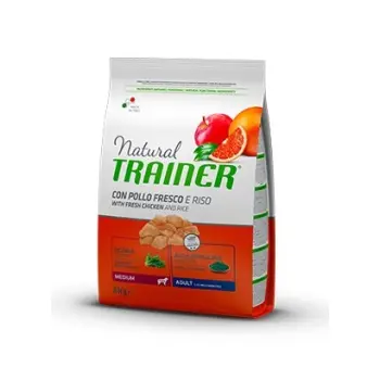 Trainer Natural Medium Adult Pollo Fresco Riso 3kg