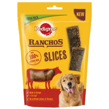 Pedigree Ranchos Slices Przysmaki Dla Psa Z Wołowiną 60g