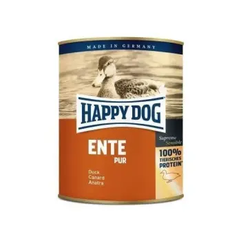 Happy Dog Ente Pur Z Kaczką 6x800g