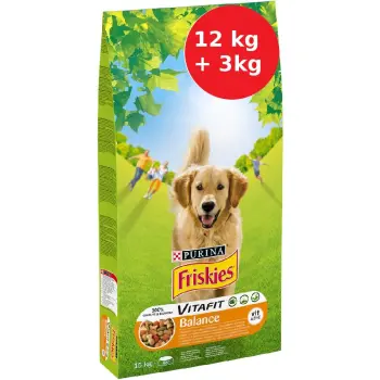 PURINA Friskies Balance Kurczak Z Warzywami 15kg