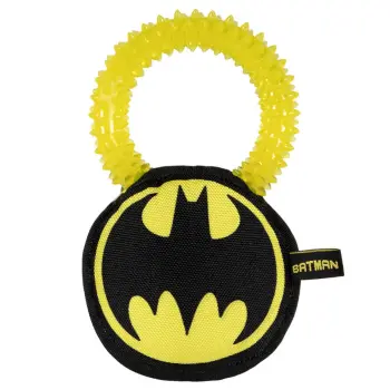 For Fan Pets Gryzak Z Gumowym Ringiem Batman