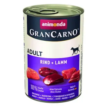 Animonda Grancarno Adult Dog Wołowina + Jagnięcina 400g