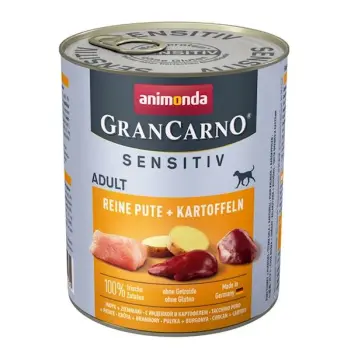 Animonda GranCarno Sensitiv Adult Dog Indyk I Ziemniaki 800g