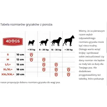 4DOGS Orginal Gryzolina String Double L