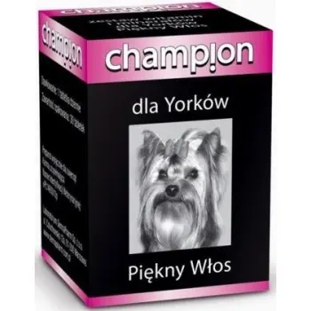 Laboratorium DermaPharm Champion Witaminy Dla Yorków ”Piękny Włos” 30 Tabletek